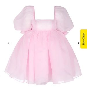 Selkie The Angel Delight Pink Puff Dress